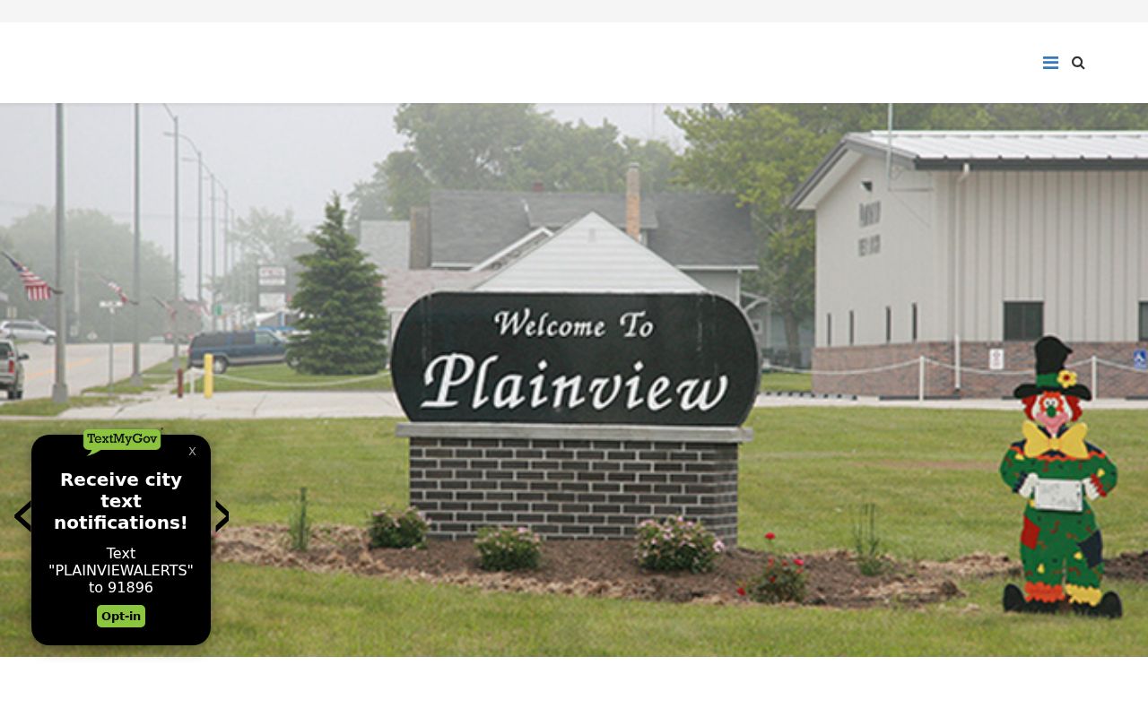 Plainview criminal record access through the official city homepage